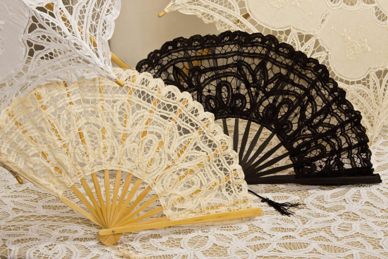 Ventagli in Pizzo da Borsa – Cris creations Milano