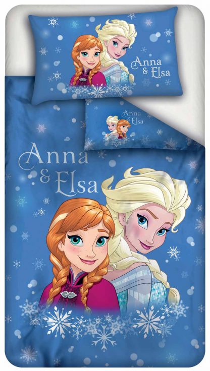 Copripiumo Singolo Disney Frozen Anna & Elsa